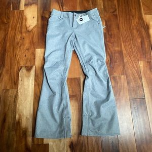 Volcom Species Stretch Womens Pant - Heather Gray Snowboarding Pants